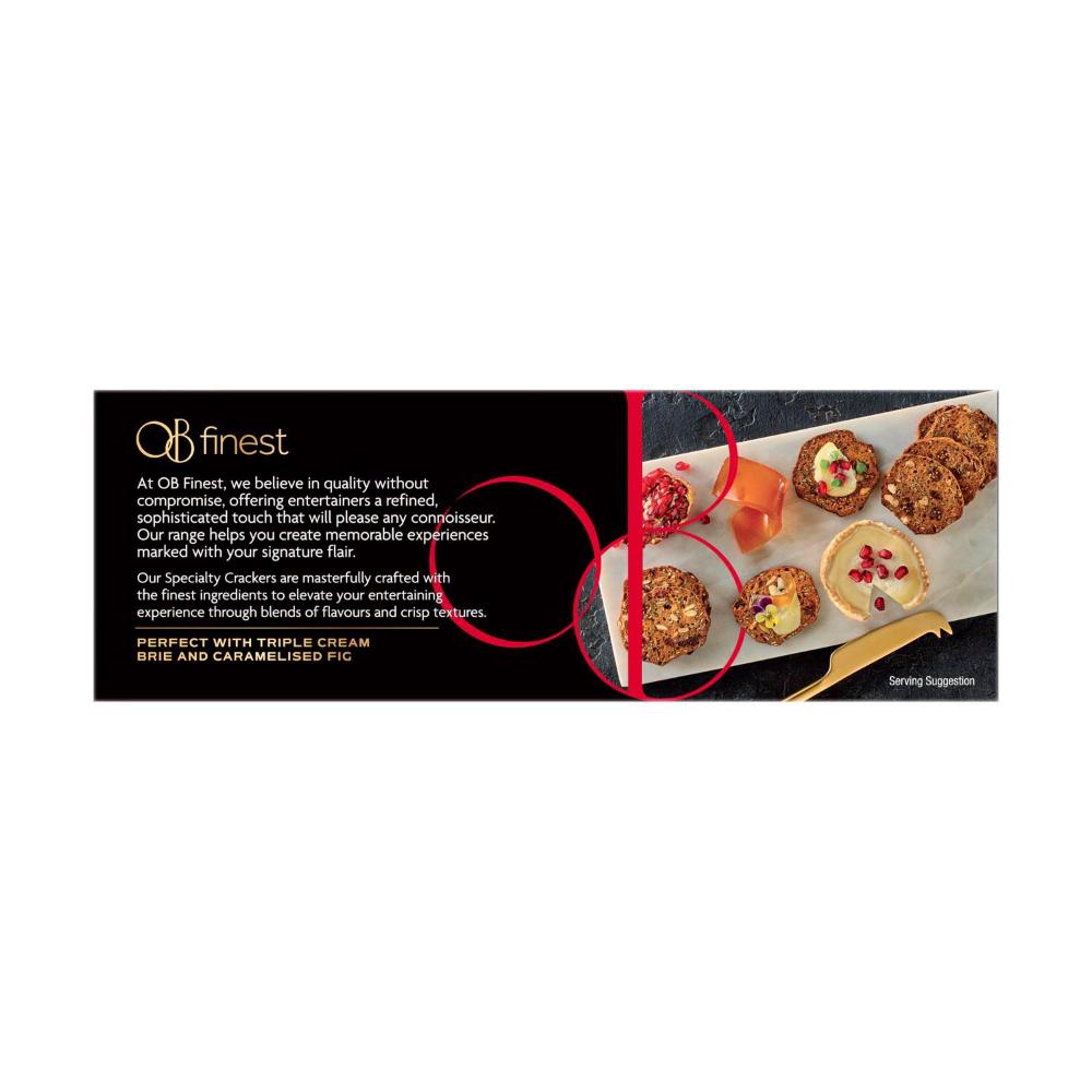 OB Finest Cranberry & Pumpkin Seed Crackers - 150g