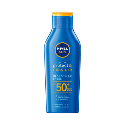 Nivea Sun Protect & Moisture Sunscreen SPF50+ - 400mL