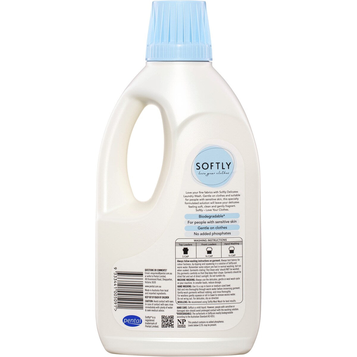 Softly Delicates Fabric Solution 1.25L