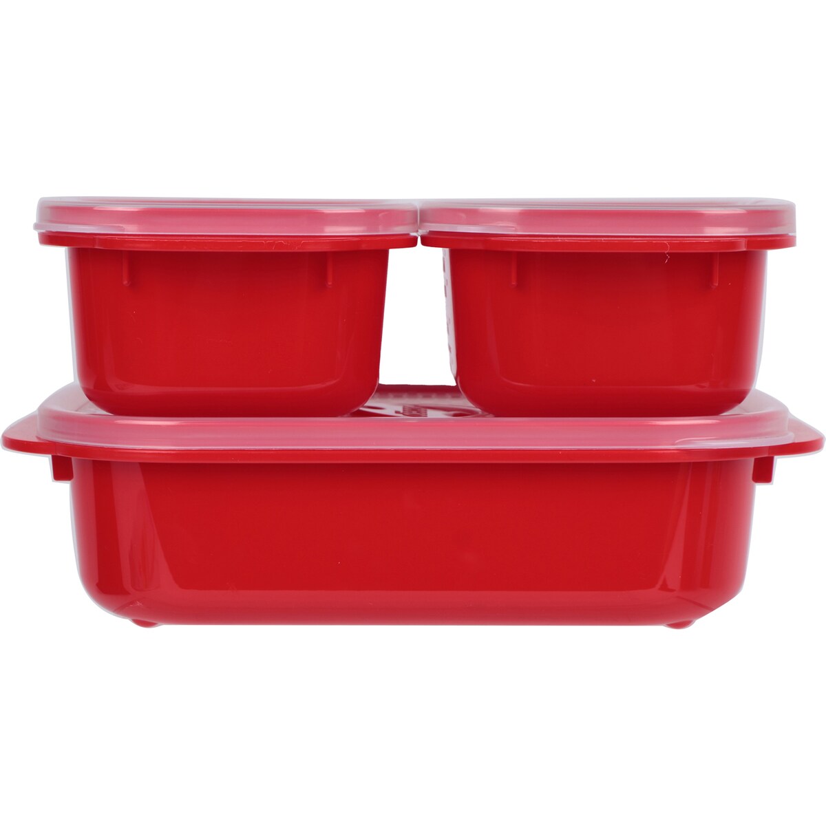 Decor Microsafe Microwavable Container Set 3 Pack