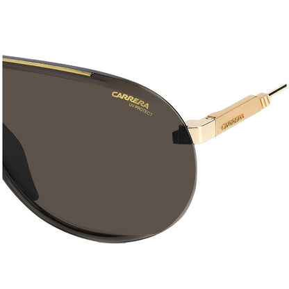 Carrera Superchampion Men's Sunglasses Black/Gold