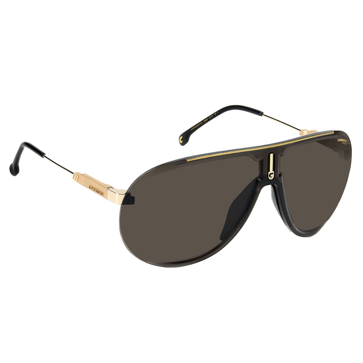 Carrera Superchampion Men's Sunglasses Black/Gold