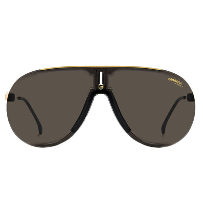 Carrera Superchampion Men's Sunglasses Black/Gold