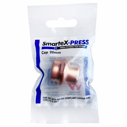 SmarteX-PRESS Cap - 20mm - Copper