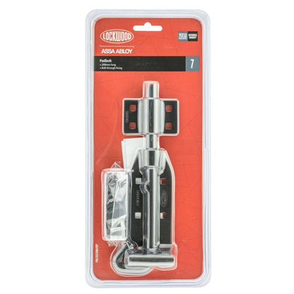 Lockwood Heavy Duty Padbolt 200mm Hardened Steel Tamper Resistant