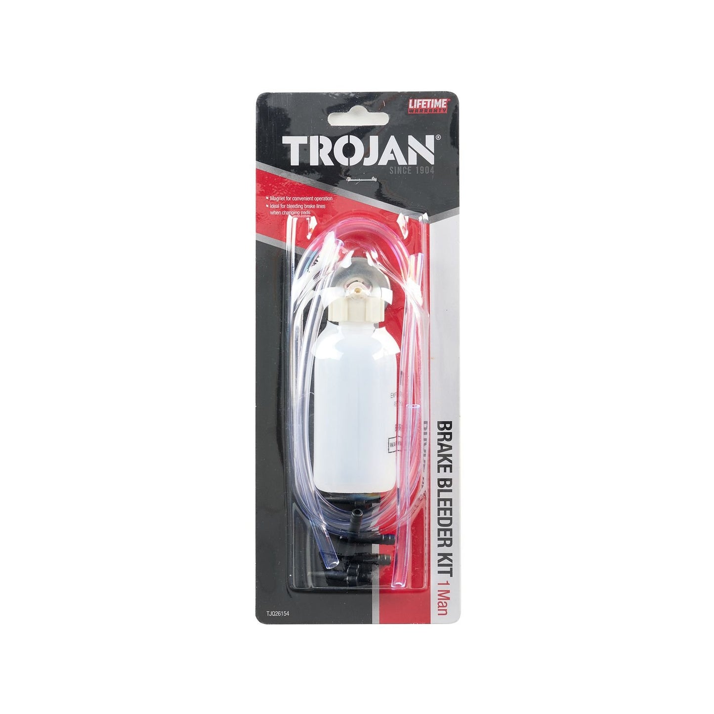 Trojan One Person Brake Bleeder Kit - 95 x 50 x 245mm