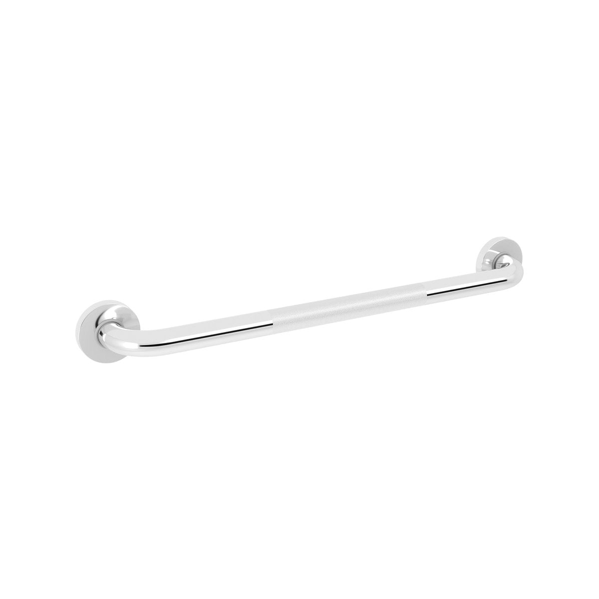Evekare 600mm Stainless Steel Knurled Grab Rail - 32mm - Extra Grip