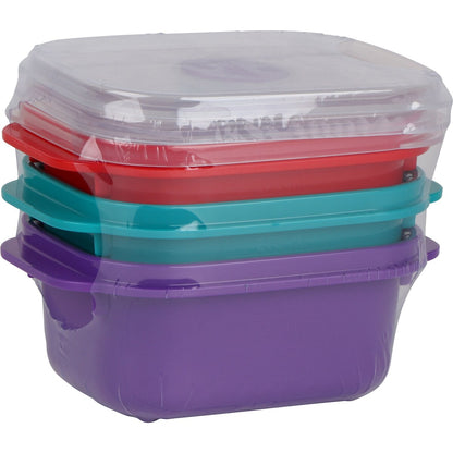 Decor Microsafe Jewel Microwavable Container Set 375ml X 3 Pack