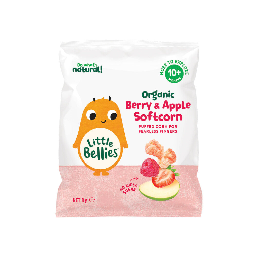 Little Bellies Softcorn Berry & Apple - 8g