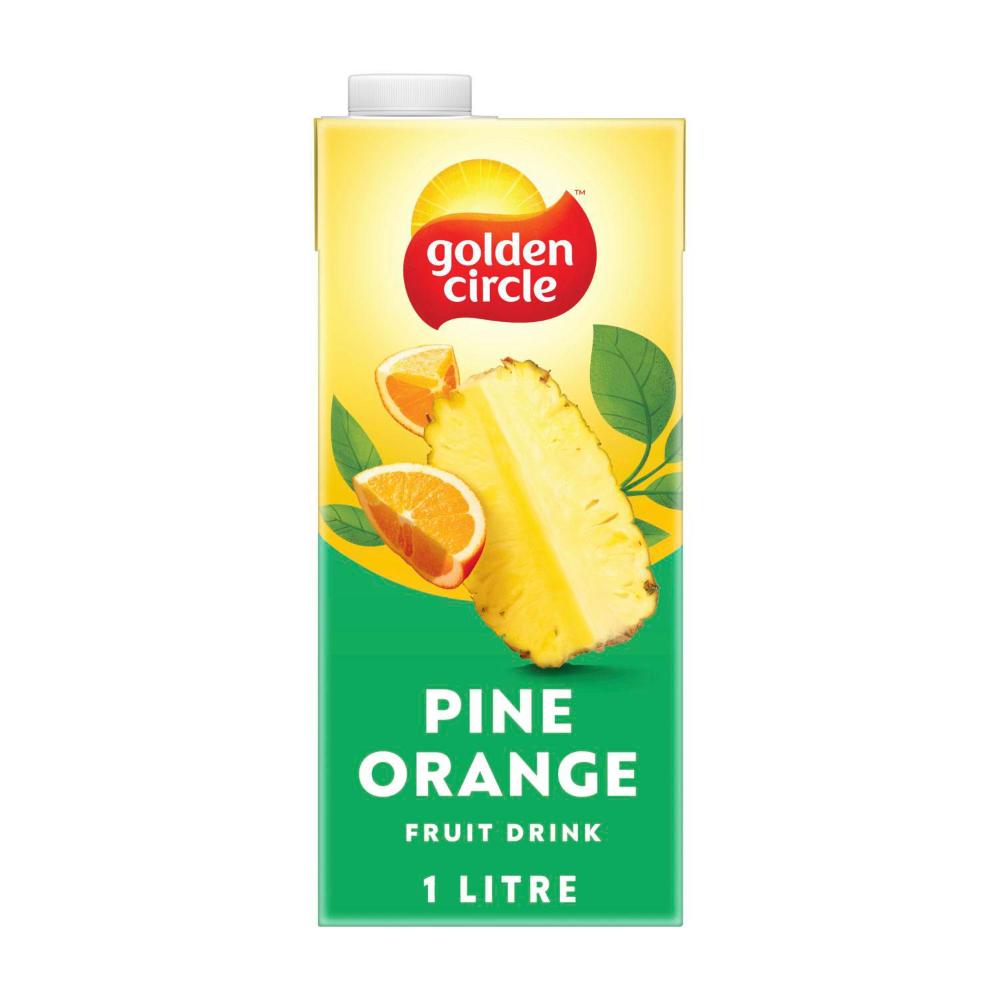 Golden Cire Tetra Drink Pineapple Orange - 1L