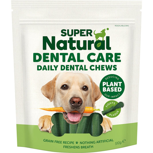 Super Natural Dental Care Daily Dental Chews Dog Treats 510g