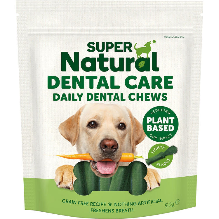 Super Natural Dental Care Daily Dental Chews Dog Treats 510g