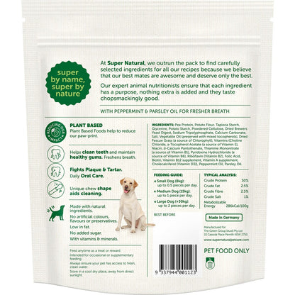 Super Natural Dental Care Daily Dental Chews Dog Treats 510g