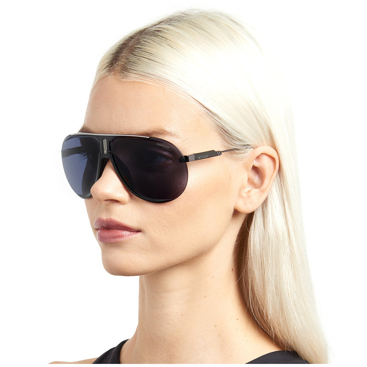 Carrera Superchampion Men's Sunglasses Dark Ruthenium Black