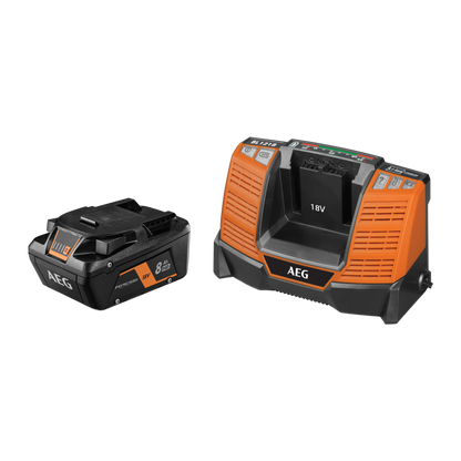 AEG FORCE HD Starter Kit - 18V - 8.0Ah