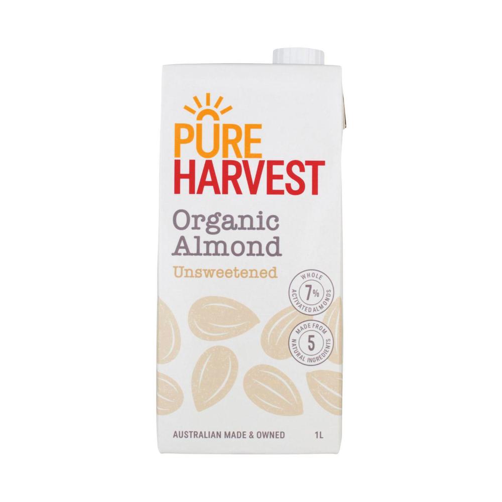 Pureharvest Unsweetened Almond Milk - 1L