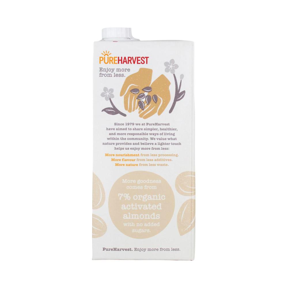 Pureharvest Unsweetened Almond Milk - 1L