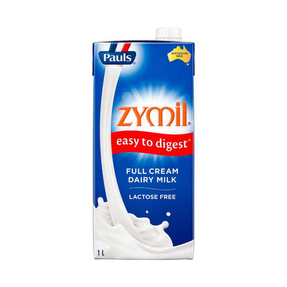 Pauls Zymil Full Cream Long Life Milk - 1L