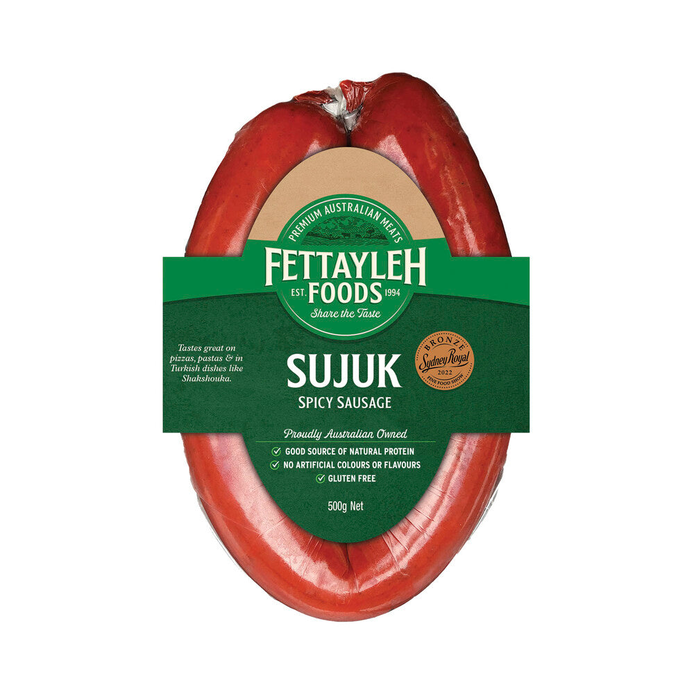 Fettayleh Meats Turkish Sujuk - 500g