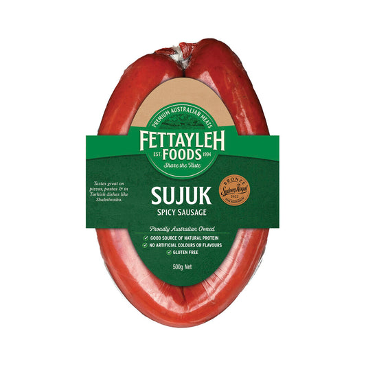 Fettayleh Meats Turkish Sujuk - 500g