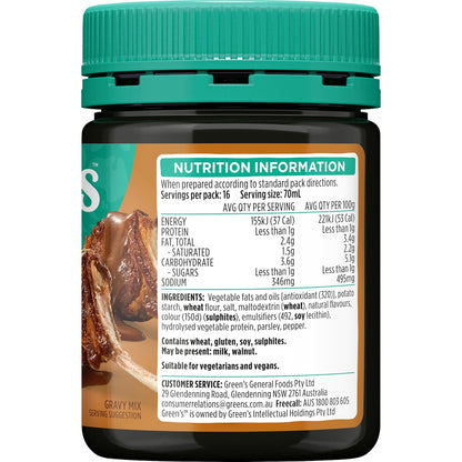 Greens Gravy Granules Traditional 120g