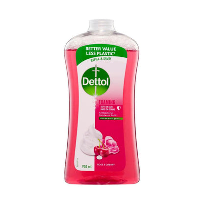 Dettol Rose & Cherry In Bloom Foam Hand Wash Refill - 900mL