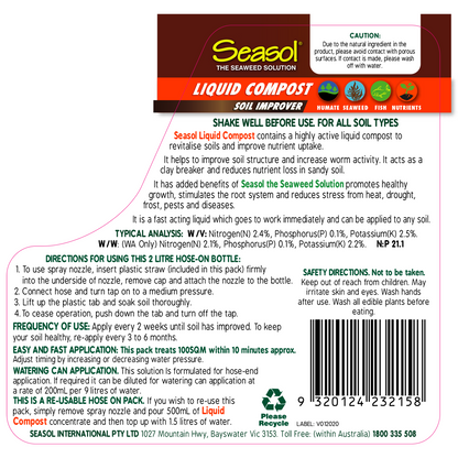 Seasol Liquid Compost - 2 x 2L
