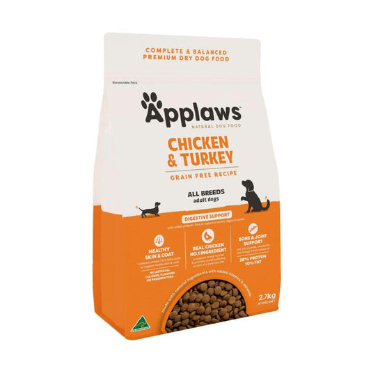 Applaws Chicken & Turkey All Breed Dog Food - 2.7kg