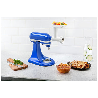Kitchenaid Food Grinder Attachment 5KSMFGAA White Stainless Steel Plates