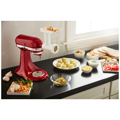 Kitchenaid Food Grinder Attachment 5KSMFGAA White Stainless Steel Plates