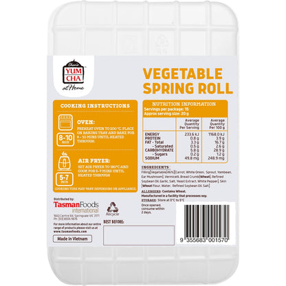 Chans Yum Cha Vegan Spring Roll 300g