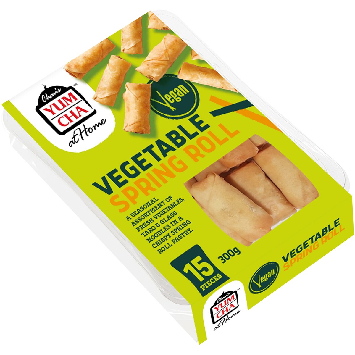 Chans Yum Cha Vegan Spring Roll 300g