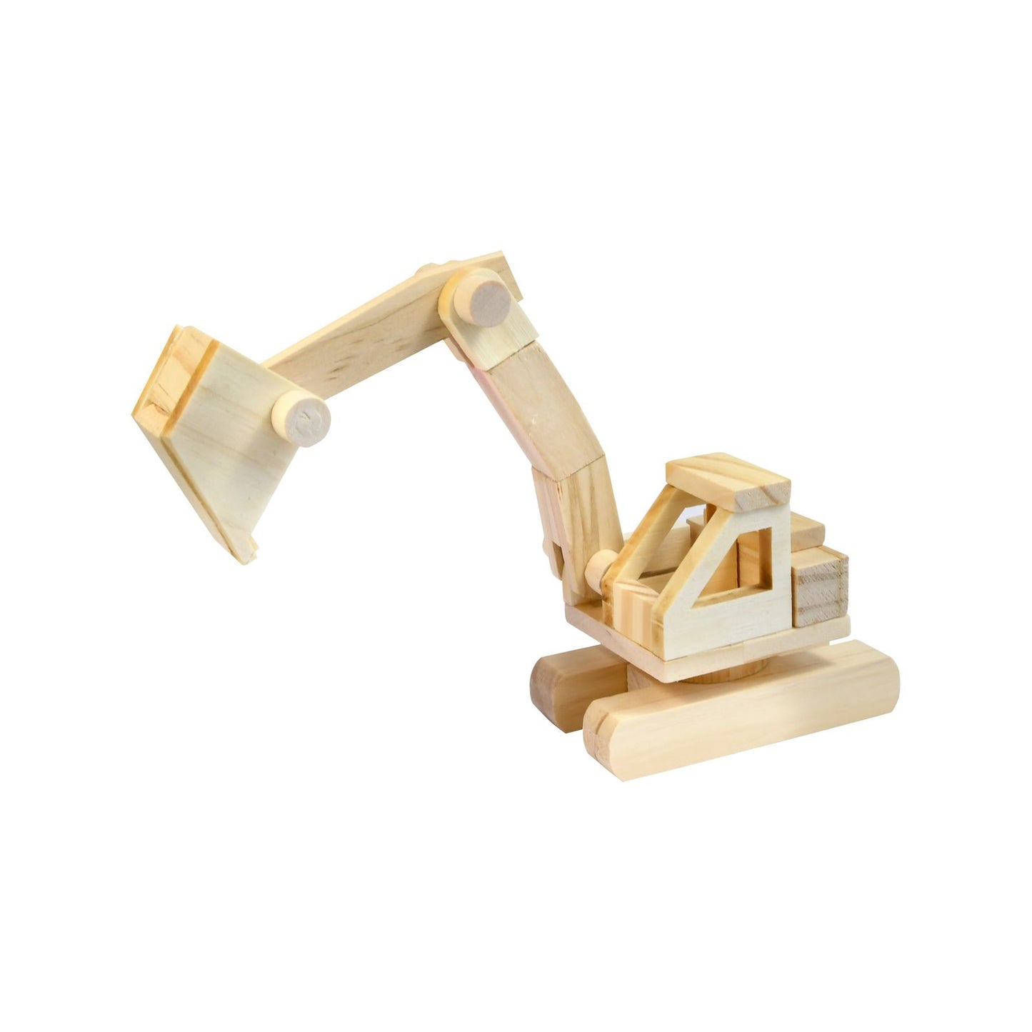 Boyle Wood Craft Project Kit Excavator - 110 x 200mm