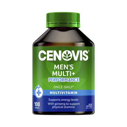 Cenovis Men's Multivitamin + Performance Multi Capsules - 100 pack