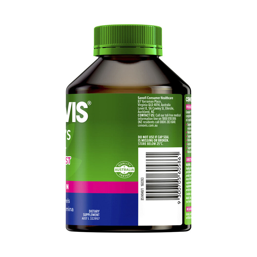 Cenovis Women's Multivitamin + Energy Boost Multi Capsules - 100 pack