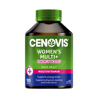 Cenovis Women's Multivitamin + Energy Boost Multi Capsules - 100 pack