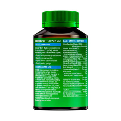 Cenovis Men's Multivitamin Capsules Multi For Energy - 50 pack