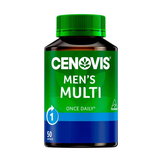 Cenovis Men's Multivitamin Capsules Multi For Energy - 50 pack