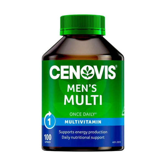 Cenovis Men's Multivitamin Capsules Multi For Energy - 100 pack