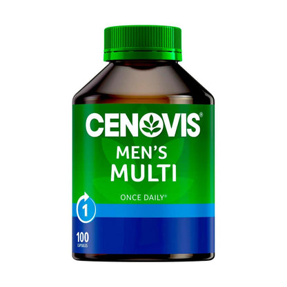 Cenovis Men's Multivitamin Capsules Multi For Energy - 100 pack