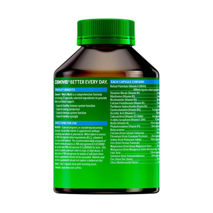 Cenovis Men's Multivitamin Capsules Multi For Energy - 100 pack