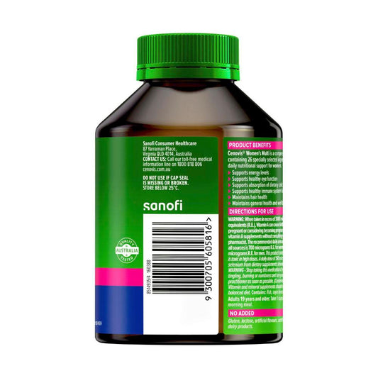 Cenovis Women's Multivitamin Capsules Multi For Energy - 100 pack