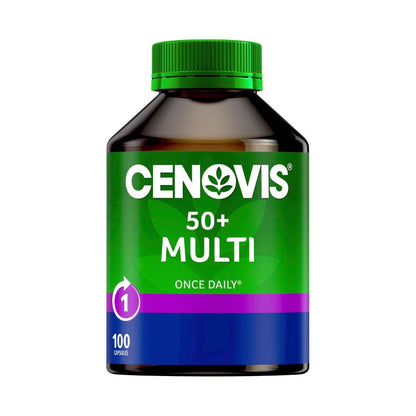Cenovis 50+ Multivitamin Capsules Multi For Energy - 100 pack