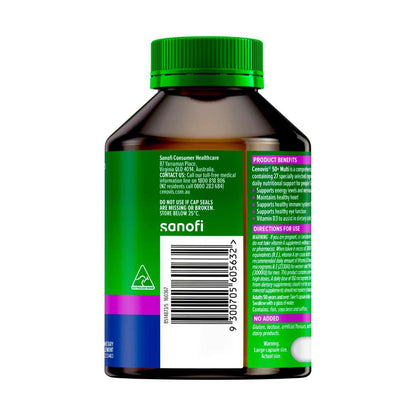 Cenovis 50+ Multivitamin Capsules Multi For Energy - 100 pack