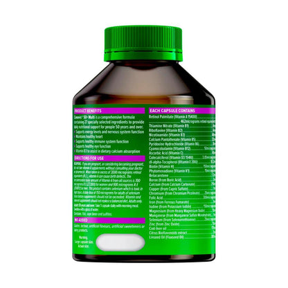 Cenovis 50+ Multivitamin Capsules Multi For Energy - 100 pack