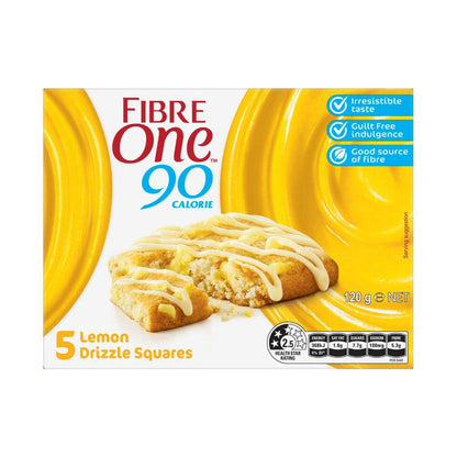 Fibre One Lemon Drizzle 5 Bars - 120g