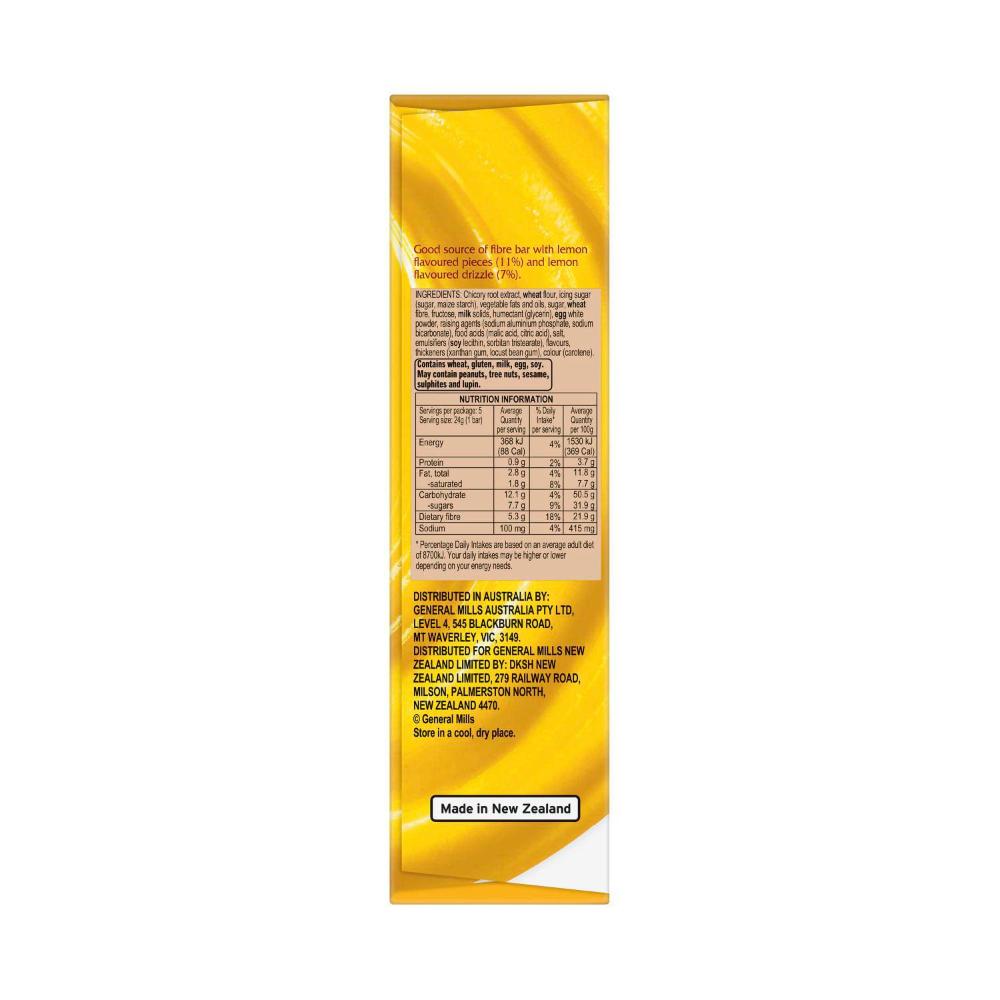 Fibre One Lemon Drizzle 5 Bars - 120g