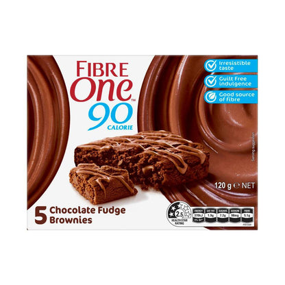 Fibre One Chocolate Fudge Brownies 5 pack - 120g