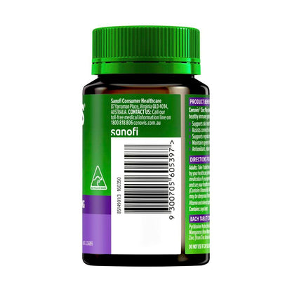 Cenovis Zinc Plus Tablets For Wellbeing + Skin Health - 150 pack