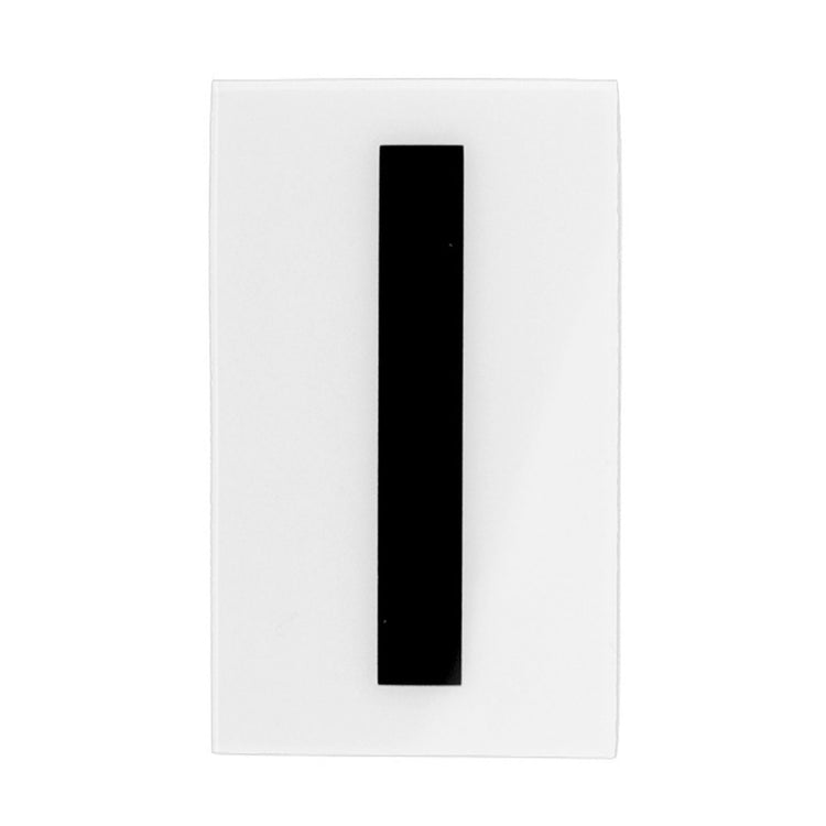 Sandleford White Self Adhesive House Letter I - 60mm